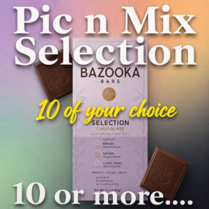 Bazooka Bars 10 Bulk buy Multi-blend health bars