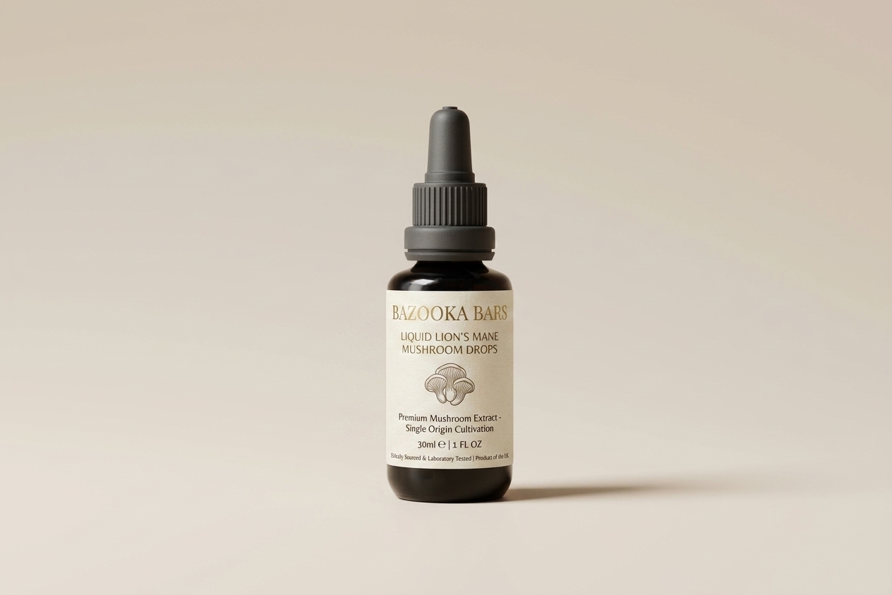 bazooka bars Lion’s Mane Mushroom Tincture (60ml)