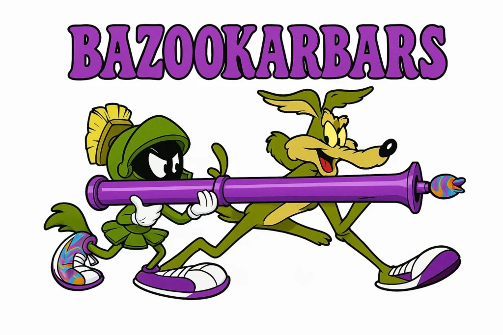 bazooka bars, bazookas bar, bazookabars, bazooka bar, mushroom bar, bazooker, bazookas